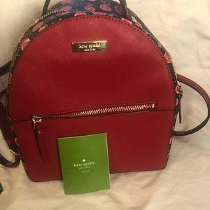 Kate Spade ‘Sammi’ laurel way hazy rose backpack